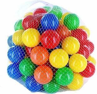 MINIKIDZ Baby Premium Multicolour 24 Balls for Kids Pool Pit/Ocean Ball Bath Toy
