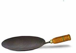 Expressionss Tawa For Roti ,Chapati, Tawa 27 cm diameter wooden Handle make chapatis rotis Tawa 27 cm diameter