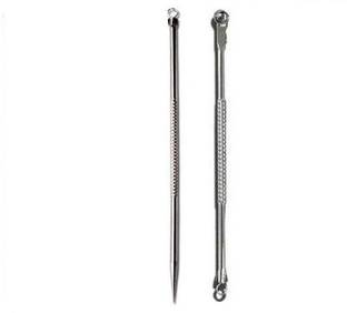 J & F Stainless Steel Blackhead Remover Needle