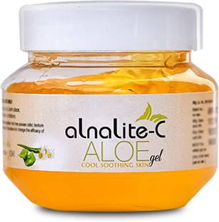 GREEN DERMA ALNA ALNALITE-C ALOE GEL COOLING SOOTHING GEL