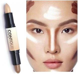 THTC New Face Dual-ended Highlighter Sticks Cream Concealer & Contour Stick Concealer