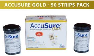 AccuSure 74 50 Glucometer Strips