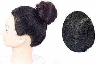 Osking Reusable Soft Volume Hair padding 1 Piece Black Color Bun Making Hair Accessories (Pack of 1) Black Color Bun