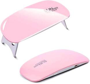 TREZILA Premium Quality SUNmini 6W UV LED Lamp Nail Polish Dryer UV LED Travel Pocket Size Nail Dryer For Gel Polish Lamp Portable Curing Base Gel Top Gel Color Gel Dryer 6W Detection Light AS38 Nail Polish Dryer