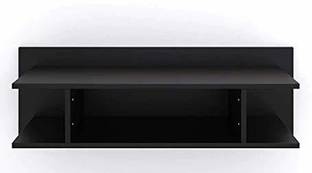 Umar Enterprises Wall T.V Set up box stand MDF Wall wifi stand MDF Wall hanging mounted floating Wall T.V entertainment set up box stand MDF MDF (Medium Density Fiber) Wall Shelf