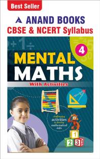 Anand Books Mental Maths-4 A Maths Activity Book With Worksheets For Class 4th CBSE