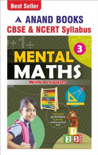 Anand Books Mental Maths-3 A Maths Activity Book With Worksheets For Class 3rd CBSE