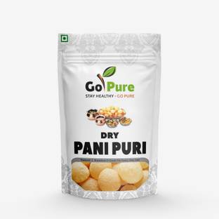 Gopure Go Pure Dry Pani Puri - | Ready to Fry | GOL Gappas. 450GM