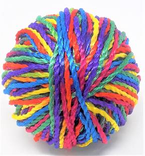 Kuhu Creations Vedroopam Sacred Puja Dhaga, Kalawa, Nazar Suraksha. (Neon Rainbow Thread. 3 Meters) Thread