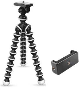 Gulshan Traders Tygot Gorilla Tripod/Mini (13 Inch) Tripod for Mobile Phone with Phone Mount Flexible Gorilla Stand for DSLR & Action Cameras Tripod