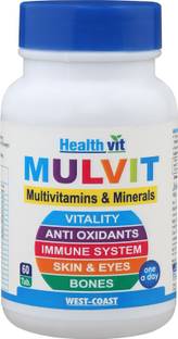 HealthVit MULVIT A TO Z Multivitamins and Minerals