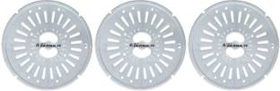 LSRP's Universal Fit Spin Cap Suitable With LG 6KG To 7KG Washing Machine - Spin Cover - Spinner Safety Cover - Dryer Safety Lid (24.5CM/9.6IN Diameter) - Grey - Pack Of 3 Caps Washing Machine Net