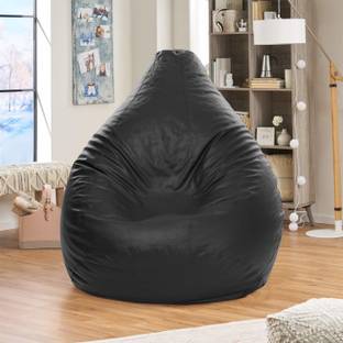 Ysk XL Tear Drop Bean Bag Cover  (Without Beans)