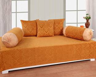 Homesajja Velvet Abstract Diwan Set