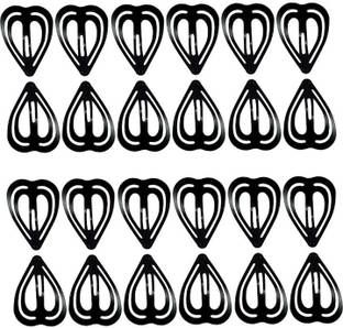 Guljar super Shop tic tac metal Black clips Tic Tac Clip