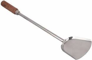 Top Trick Steel Chinese Palta With Wooden Handle Lifting Spatula Lifting Spatula