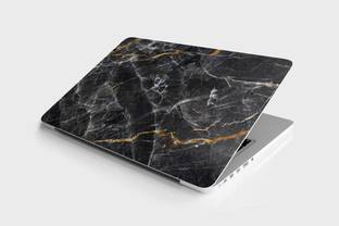 DWELLSINDIA Natural Marble Skin/Sticker for Laptops Upto 15.6 Inch (HD Quality, Multicolor) Vinyl Reusable Laptop Skin Compatible for 15.6 inch