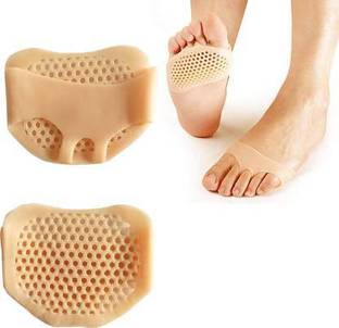 STORKLER Silicone Gel Half Toe Sleeve Anti-Skid Forefoot Soft Pads for Pain Relief Sock Pad Foot Support
