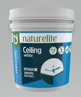 Naturelite Paints Ceiling White White Emulsion Wall Paint