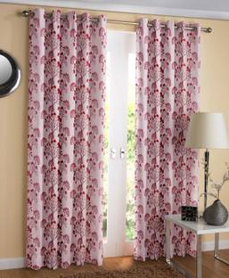 Waco creation 183 cm (6 ft) Polyester Shower Curtain (Pack Of 2)