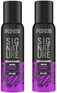 AXE Signature Maverick Body Deodorant 2X122ml Deodorant Spray  -  For Men