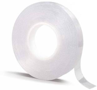 Fulkiza Reusable Washable Traceless Nano Adhesive Tape,Double Sided Nano Gel Tape 2 m Double-sided Tape