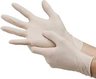 Zepham Examination Gloves Color-White Latex Examination Gloves