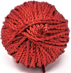 Kuhu Creations Vedroopam Sacred Puja Dhaga, Kalawa, Nazar Suraksha. (Neon Red Thread, 3 Meters) Thread