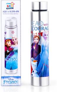SKI Frozen Aqua Slim 450 ml Water Bottle