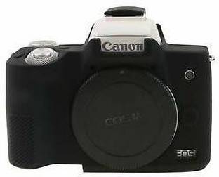 digiclicks Easy Cover for Canon EOS M50 Camera Protective Rubber Case(Black)  Camera Bag