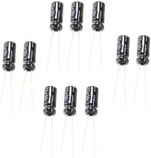RISARYA 22uF/50V ELECTROLYTIC CAPACITOR Electronic Components Electronic Hobby Kit