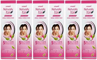 EMAMI Naturally Fair Herbal Cream 6 x 25ml