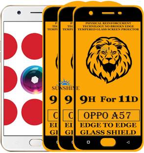 SUNSHINE Edge To Edge Tempered Glass for Oppo A57