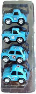 The Simplifiers Doraemon Alloy Die Cast Cars Set (Pack of 4)