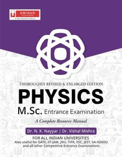 Thorougly Revised & Enlarged Edition Physics M.sc Entrance Examination