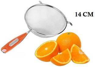 chapo Stainless Steel Premium Quality Soup, Juice, Milk & Tea Strainer for Kitchen use Soup Strainer (14 CM) 1 UNIT Strainer
