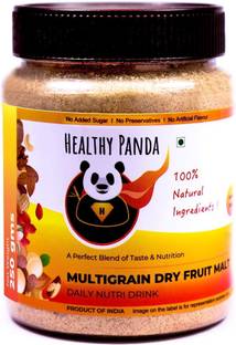 HEALTHY PANDA Organic Sprouted Multigrain Dry fruit Malt/Multigrain Health Mix(1000Gms)500Gms x2 Nutrition Drink