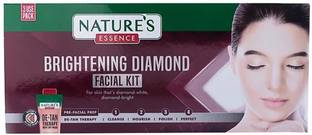 Nature's Essence Brightening Diamond Facial Kit - For skin that's diamond-white, diamond -bright