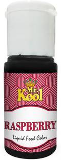 Mr.Kool Liquid Food Color Raspberry for Coloring Food Items Maroon