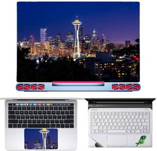 SDM 3in1 Accessories Combo Kit - Laptop skin sticker Decal with Touch Pad Skin Guard , trackpad skin t...
