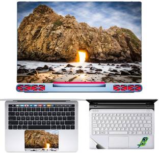 SDM 3in1 Accessories Combo Kit - Laptop skin sticker Decal with Touch Pad Skin Guard , trackpad skin t...