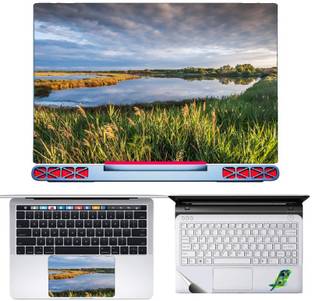 SDM 3in1 Accessories Combo Kit - Laptop skin sticker Decal with Touch Pad Skin Guard , trackpad skin t...