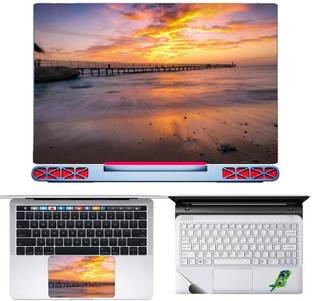 SDM 3in1 Accessories Combo Kit - Laptop skin sticker Decal with Touch Pad Skin Guard , trackpad skin t...