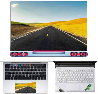 SDM 3in1 Accessories Combo Kit - Laptop skin sticker Decal with Touch Pad Skin Guard , trackpad skin t...