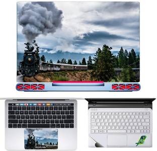 SDM 3in1 Accessories Combo Kit - Laptop skin sticker Decal with Touch Pad Skin Guard , trackpad skin t...