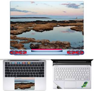 SDM 3in1 Accessories Combo Kit - Laptop skin sticker Decal with Touch Pad Skin Guard , trackpad skin t...