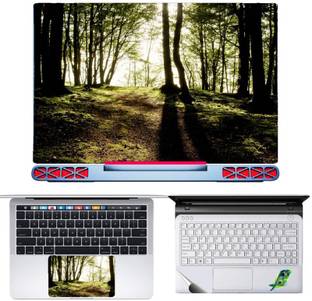 SDM 3in1 Accessories Combo Kit - Laptop skin sticker Decal with Touch Pad Skin Guard , trackpad skin t...