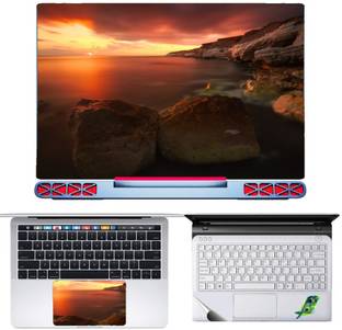 SDM 3in1 Accessories Combo Kit - Laptop skin sticker Decal with Touch Pad Skin Guard , trackpad skin t...