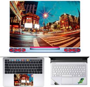 SDM 3in1 Accessories Combo Kit - Laptop skin sticker Decal with Touch Pad Skin Guard , trackpad skin t...