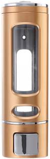 Bath Guru ABS Wall Mounted Copper Soap Dispenser For Bathroom Kitchen 400 ml Liquid, Soap, Shampoo, Conditioner, Lotion, Gel Dispenser
